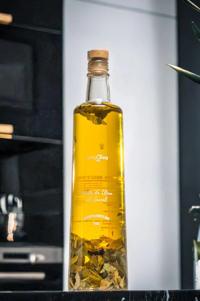 Aceite de Oliva al Laurel 100% Natural