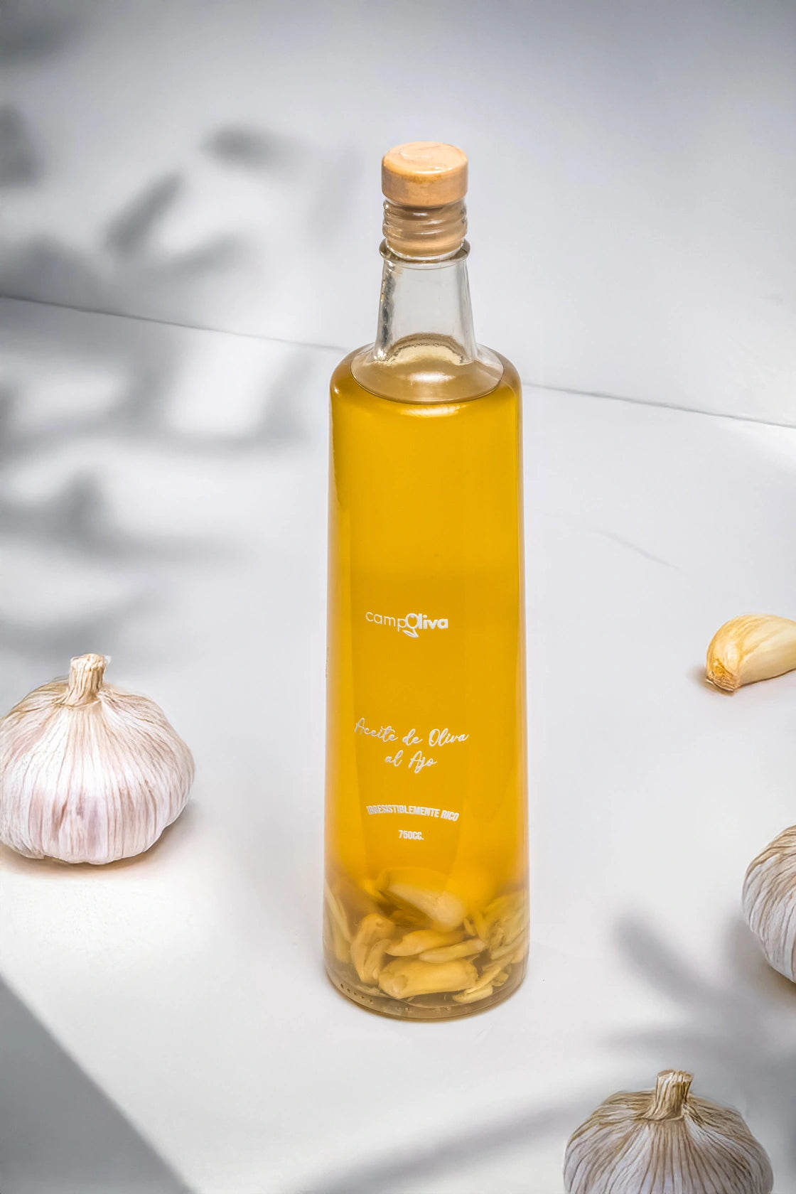 Aceite de Oliva al Ajo 100% Natural