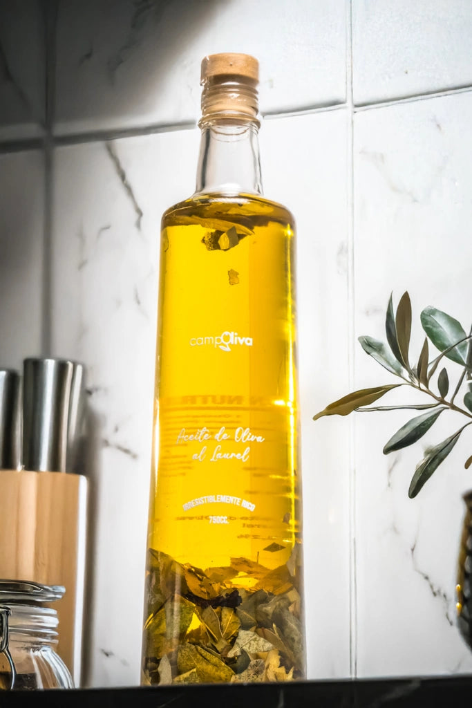 Aceite de Oliva al Laurel 100% Natural