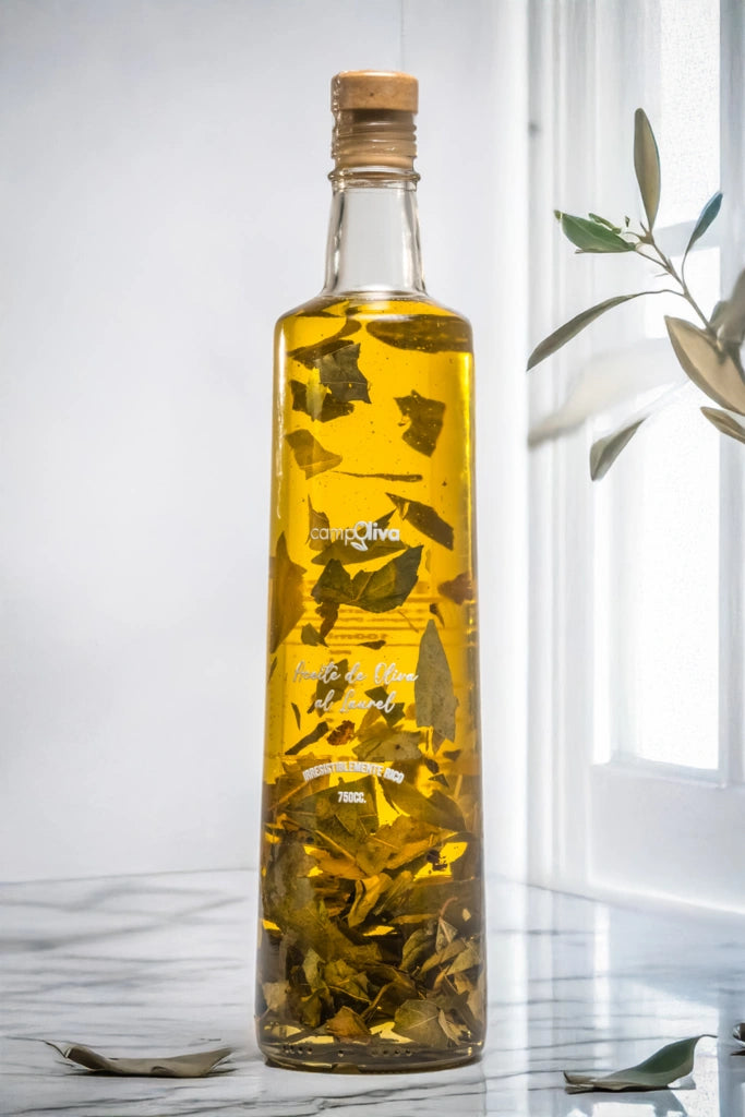 Aceite de Oliva al Laurel 100% Natural