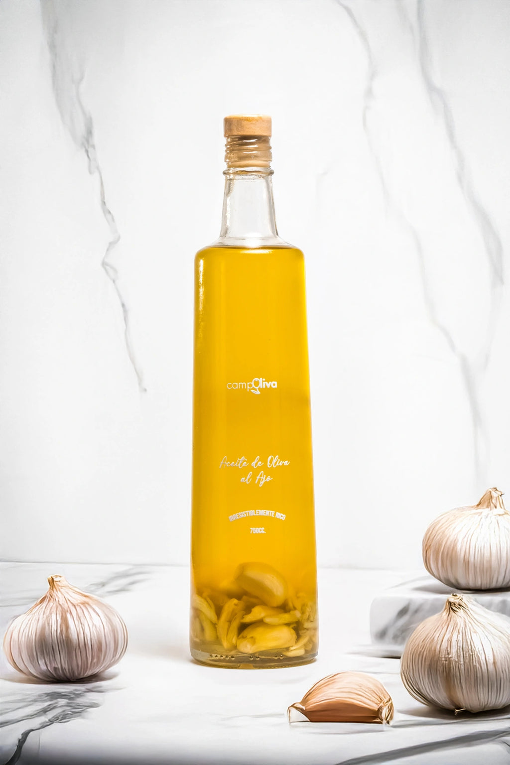 Aceite de Oliva al Ajo 100% Natural