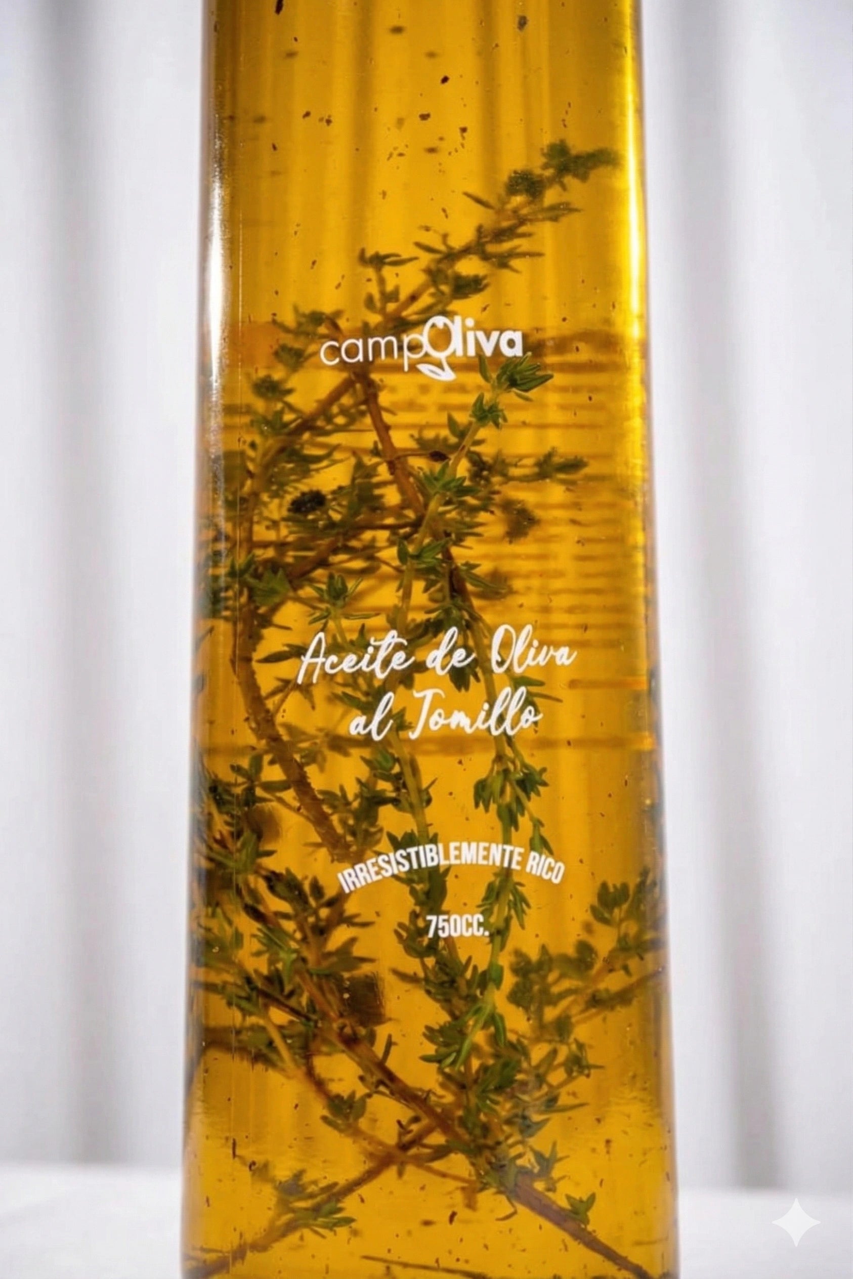 Aceite de Oliva al Tomillo 100% Natural