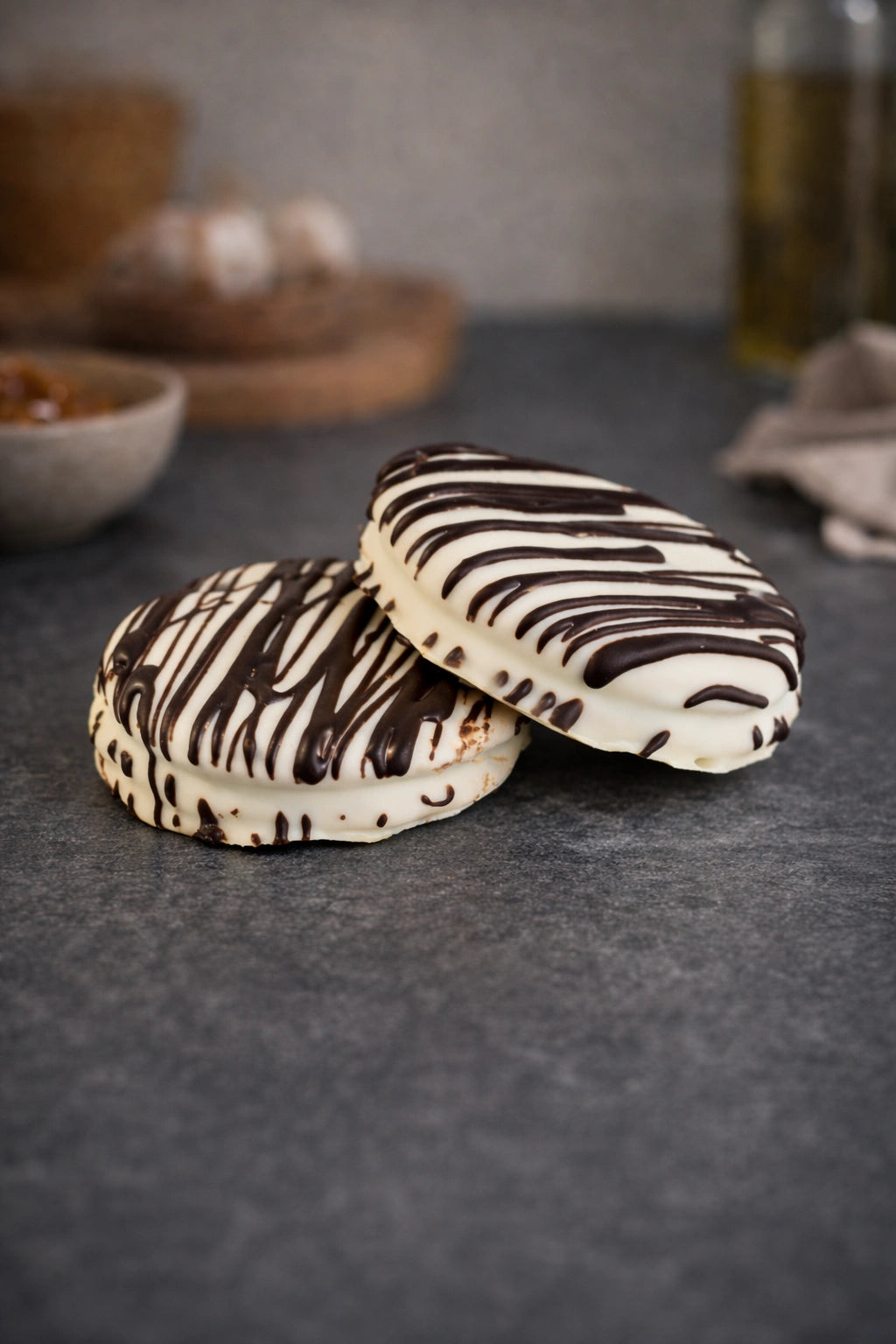 Alfajores de Chocolate Blanco 6 Unidades