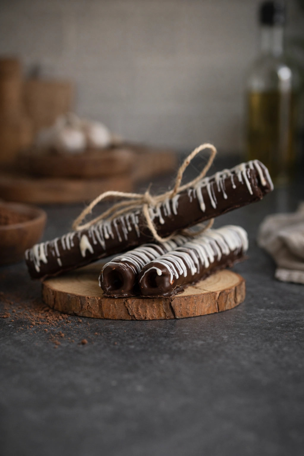 Cuchiflí Bañados en Chocolate con Manjar 6 unidades