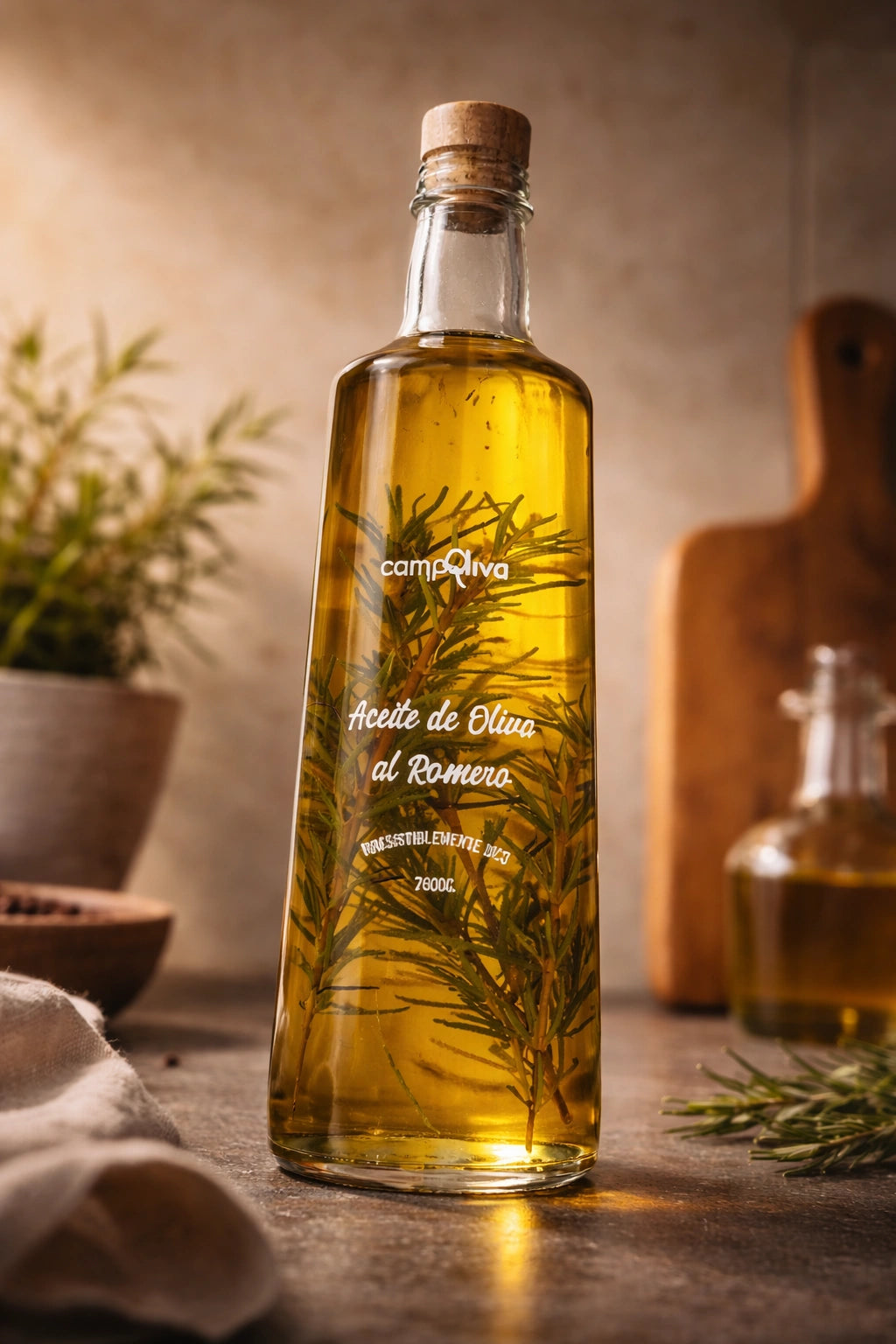 Aceite de Oliva al Romero 100% Natural
